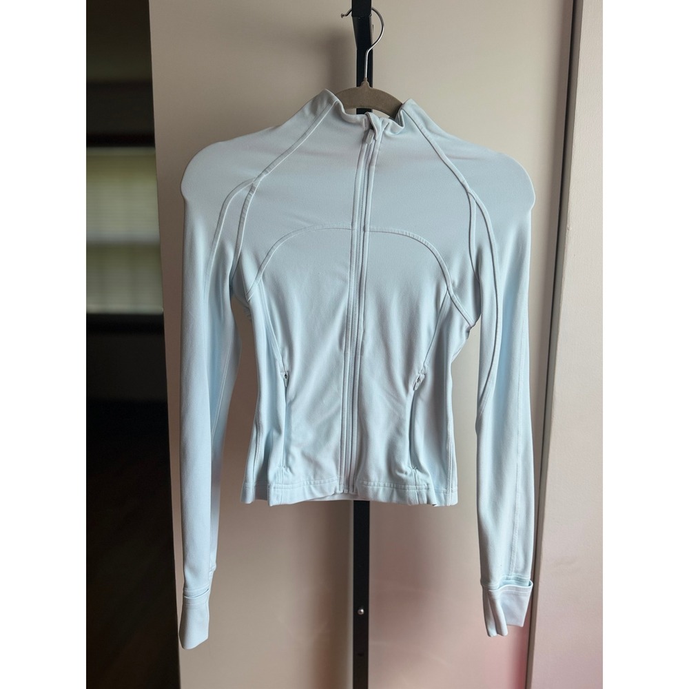 Lululemon‎ Cropped Define Jacket *Nulu – Size 2 – Powder Blue
